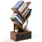Gymax 5-Tier Tree Bookshelf w/ Wooden Drawer Display Storage Organizer Rack